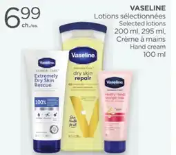Proxim VASELINE Selected lotions offer