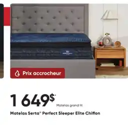 Dormez Vous Matelas Serta Perfect Sleeper Elite Chiffon offer