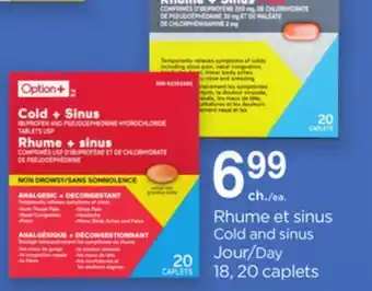 Proxim Option+ Cold and sinus offer