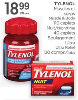 Proxim TYLENOL Muscle & Body Nighttime offer