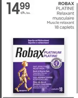 Proxim ROBAX PLATINE Muscle relaxant offer