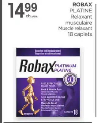 Proxim ROBAX PLATINE Muscle relaxant offer