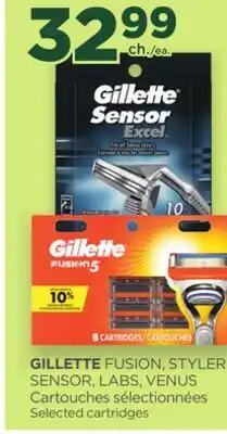 Proxim GILLETTE Selected cartridges offer