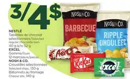 Proxim NESTLÉ, EXCEL, NOSH & CO offer