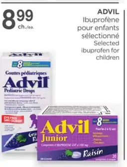 Proxim ADVIL Selected ibuprofen for children offer