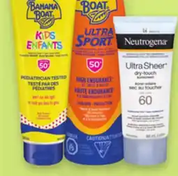 Proxim BANANA BOAT, NEUTROGENA Selected suncare protections offer