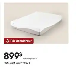 Dormez Vous Matelas Bloom Cloud offer