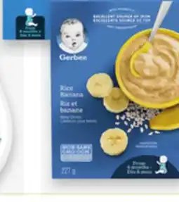 Proxim NESTLÉ GERBER Cereals offer