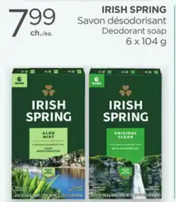 Proxim IRISH SPRING Deodorant soap offer