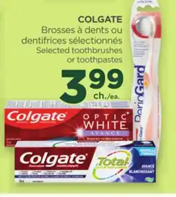 Proxim COLGATE Selected toothbrushes or toothpastes offer