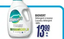 Jean Coutu BIOVERT Laundry detergent offer