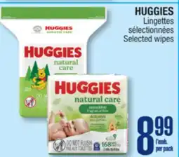 Jean Coutu HUGGIES Selected wipes offer