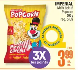 Jean Coutu IMPERIAL Popcorn offer