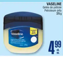 Jean Coutu VASELINE Petroleum jelly offer