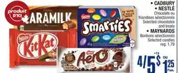 Jean Coutu CADBURY, NESTLÉ, MAYNARDS Selected products offer