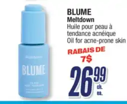 Jean Coutu BLUME Meltdown Oil for acne-prone skin offer