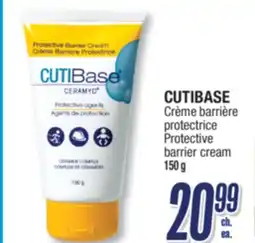 Jean Coutu CUTIBASE Protective barrier cream offer