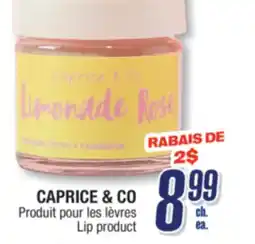Jean Coutu CAPRICE & CO Lip Product offer