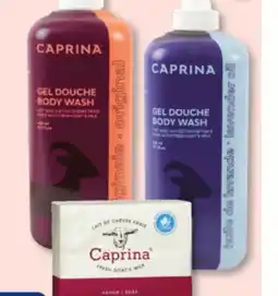 Jean Coutu CAPRINA Selected body care products offer