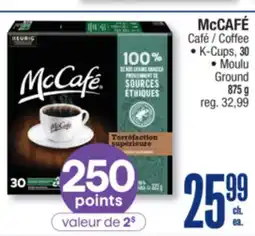 Jean Coutu McCAFÉ Coffee offer