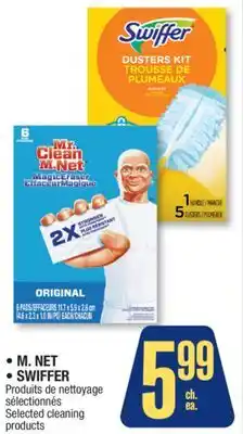 Jean Coutu M. NET, SWIFFER Selected cleaning products offer
