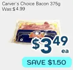 Oceans Fresh Food Market Carver's choice bacon offer