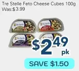 Oceans Fresh Food Market Tre stelle feto cheese cubes offer