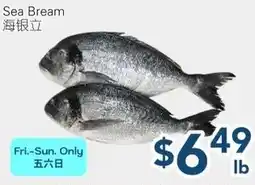 Oceans Fresh Food Market Sea Bream offer
