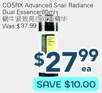 Oceans Fresh Food Market COSRX Advanced Snail Radiance Dual Essence offer