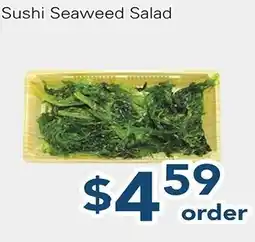 Oceans Fresh Food Market Sushi seaweed salad offer