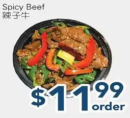 Oceans Fresh Food Market Spicy beef offer