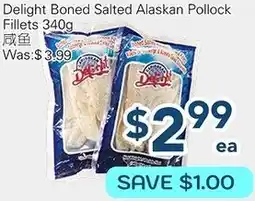 Oceans Fresh Food Market Delight boned salted alaskan pollock offer