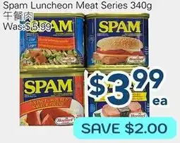 Oceans Fresh Food Market Spam luncheon meat series offer