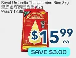Oceans Fresh Food Market Royal umbrella thai jasmine rice offer