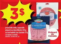 Maxi Mastro Capocollo, Mortadelle San Daniele offer