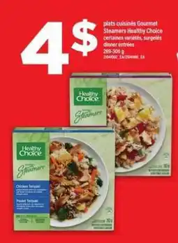 Maxi HEALTHY CHOICE STEAMERS offer