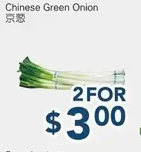 Oceans Fresh Food Market Chinese Green Onion offer
