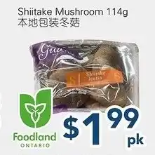 Oceans Fresh Food Market Shiitake Mushroom offer