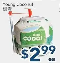 Oceans Fresh Food Market Young Coconut offer