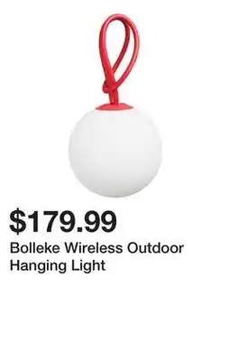 Wayfair Bolleke Wireless Outdoor Hanging Light offer