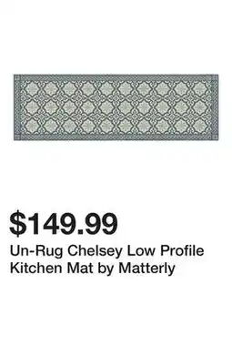 Wayfair Un-Rug Chelsey Low Profile Kitchen Mat by Matterly offer