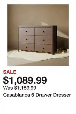 Wayfair Casablanca 6 Drawer Dresser offer