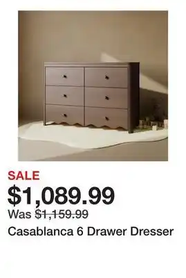 Wayfair Casablanca 6 Drawer Dresser offer