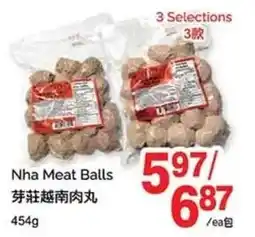T&T Supermarket Nha Meat Balls offer