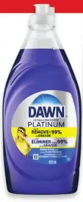 Walmart Dawn Platinum 431 mL dish soap offer