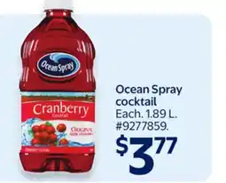 Walmart Ocean Spray cocktail offer