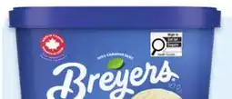 Walmart Breyers Family Classic frozen dessert tub offer