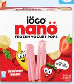 Walmart iogo frozen yogurt tubs or novelties or Nestle Drumstick or Del Monte confectionery tubs offer