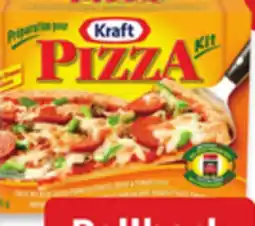 Walmart Kraft pizza kit 850 g offer