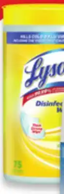 Walmart Lysol wipes offer